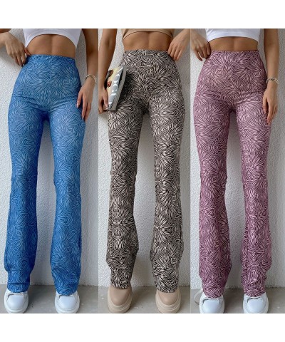 Pantalones slim fit con cintura media estampados $19.89 Pantalones de fondo