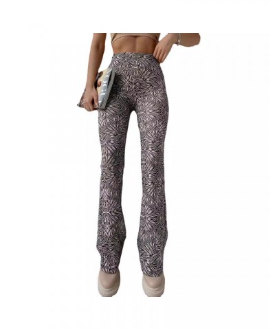 Pantalones slim fit con cintura media estampados $19.89 Pantalones de fondo