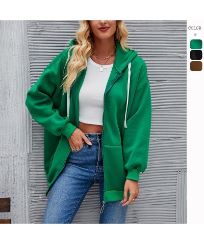 Sudadera con capucha de moda, cárdigan informal $31.40 Suéteres y suéteres para mujeres