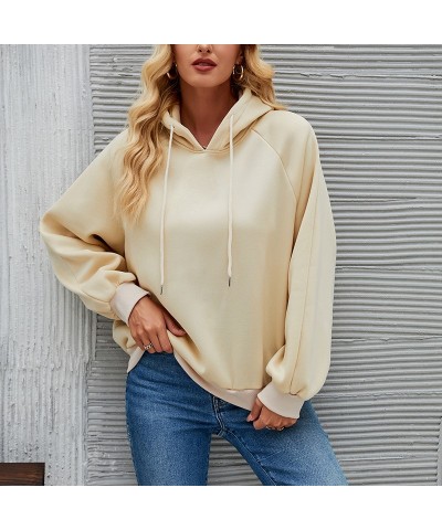 Sudadera con capucha informal de color sólido, moderna y sencilla. $24.18 Suéteres y suéteres para mujeres