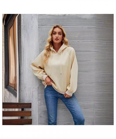 Sudadera con capucha informal de color sólido, moderna y sencilla. $24.18 Suéteres y suéteres para mujeres