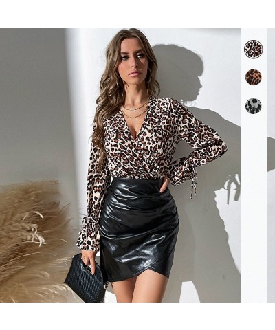 Mono ajustado con estampado de leopardo $25.19 Pantalones / ropa de mujer