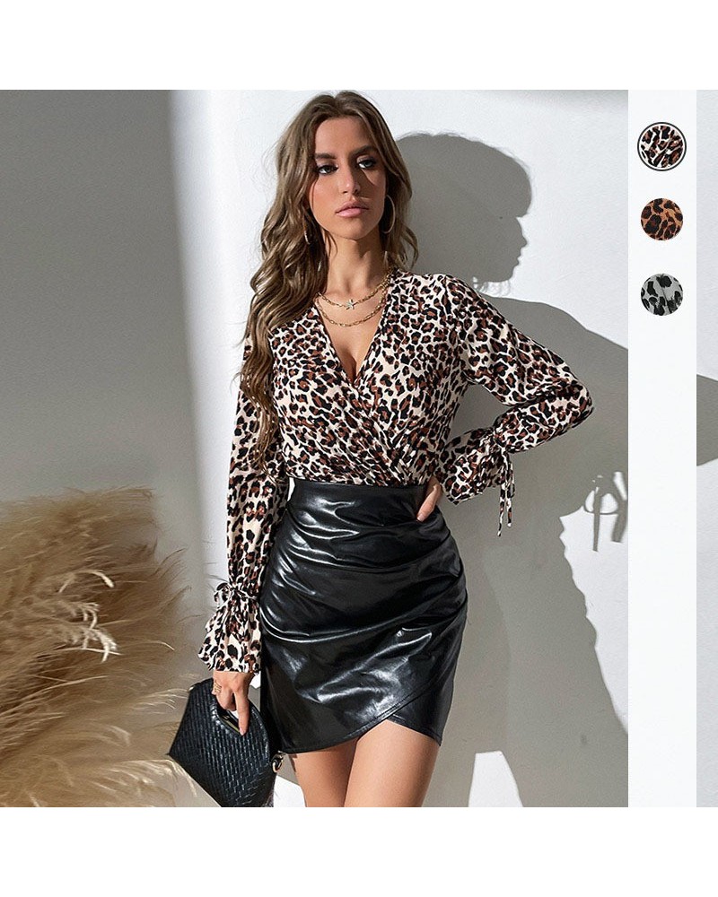 Mono ajustado con estampado de leopardo $25.19 Pantalones / ropa de mujer