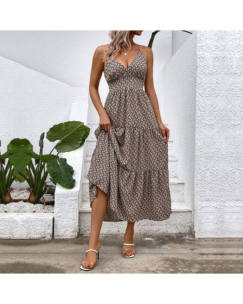 Diseño de vestido de tirantes de moda. $43.95 Vestido