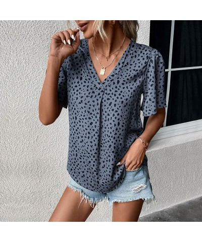 Tops elegantes Camisa con estampado de leopardo $26.39 Camisa de mujer