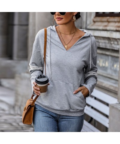 Sudadera con capucha de manga larga de moda. $24.31 Suéteres y suéteres para mujeres