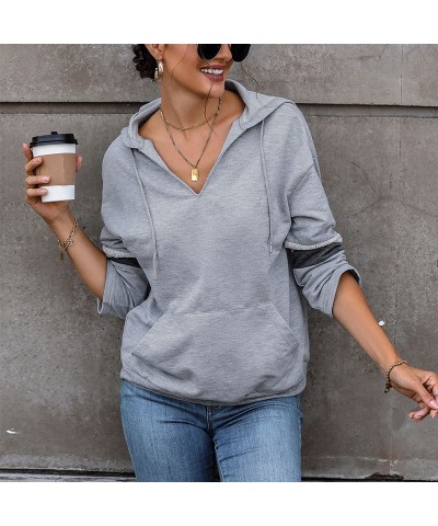 Sudadera con capucha de manga larga de moda. $24.31 Suéteres y suéteres para mujeres