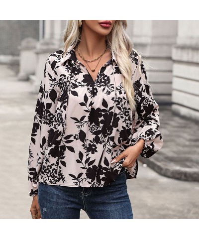 camisa estampada con estilo $29.12 Camisa de mujer