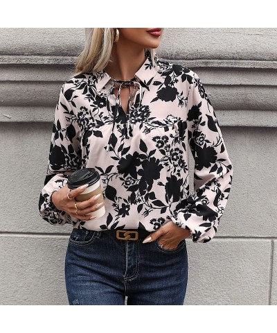 camisa estampada con estilo $29.12 Camisa de mujer