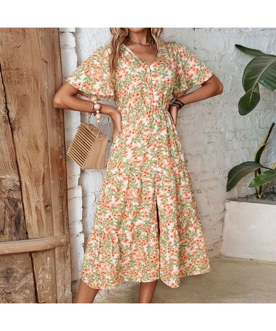 vestido floral estilo resort $41.26 Vestido