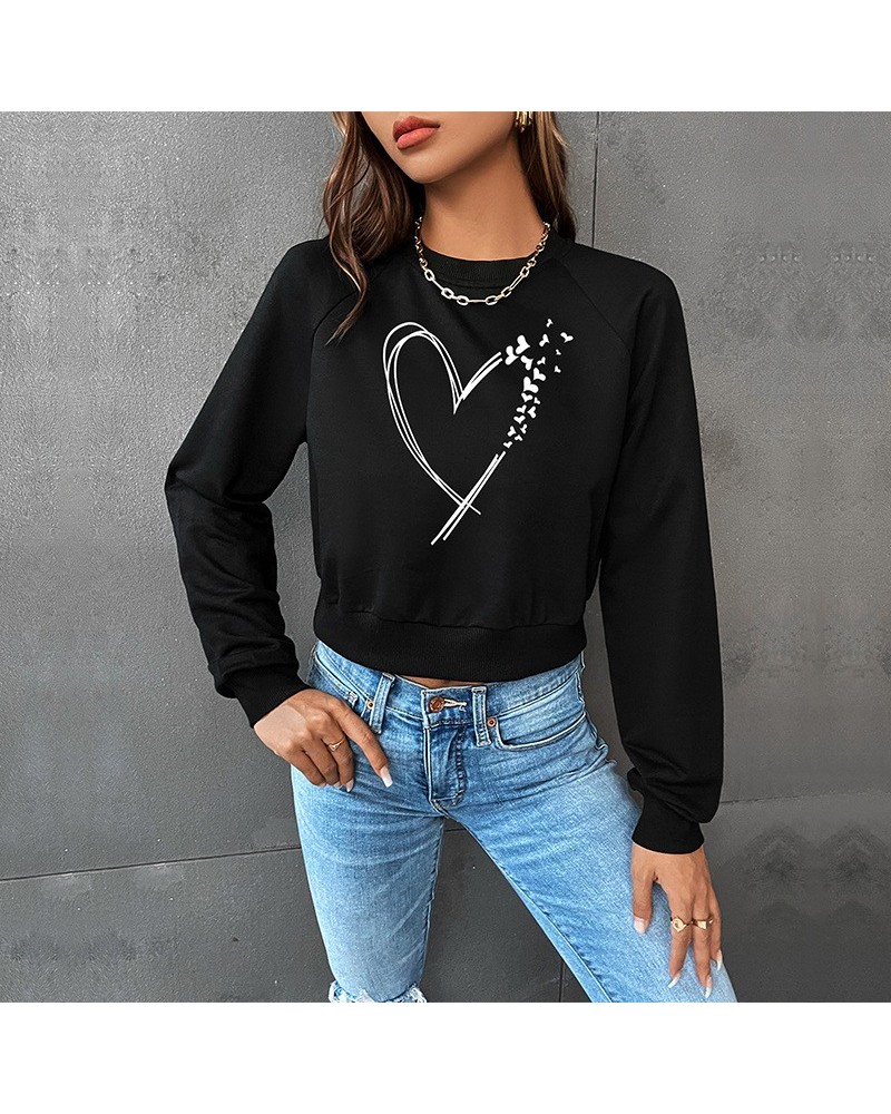 Sudadera corta San Valentín $16.25 Suéteres y suéteres para mujeres