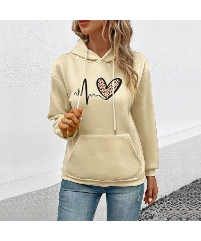 Sudadera con capucha estampada para ropa del día de San Valentín $21.11 Suéteres y suéteres para mujeres