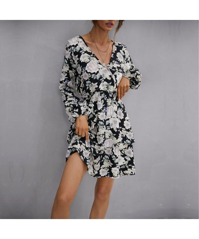 Vestido de manga larga ajustado a la moda. $33.93 Vestido